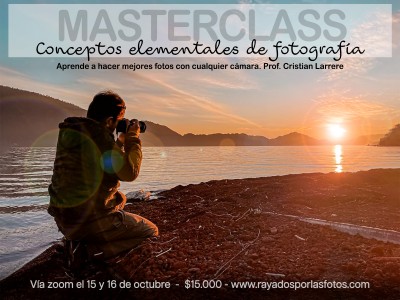Masterclass Conceptos Elementales de Fotografía